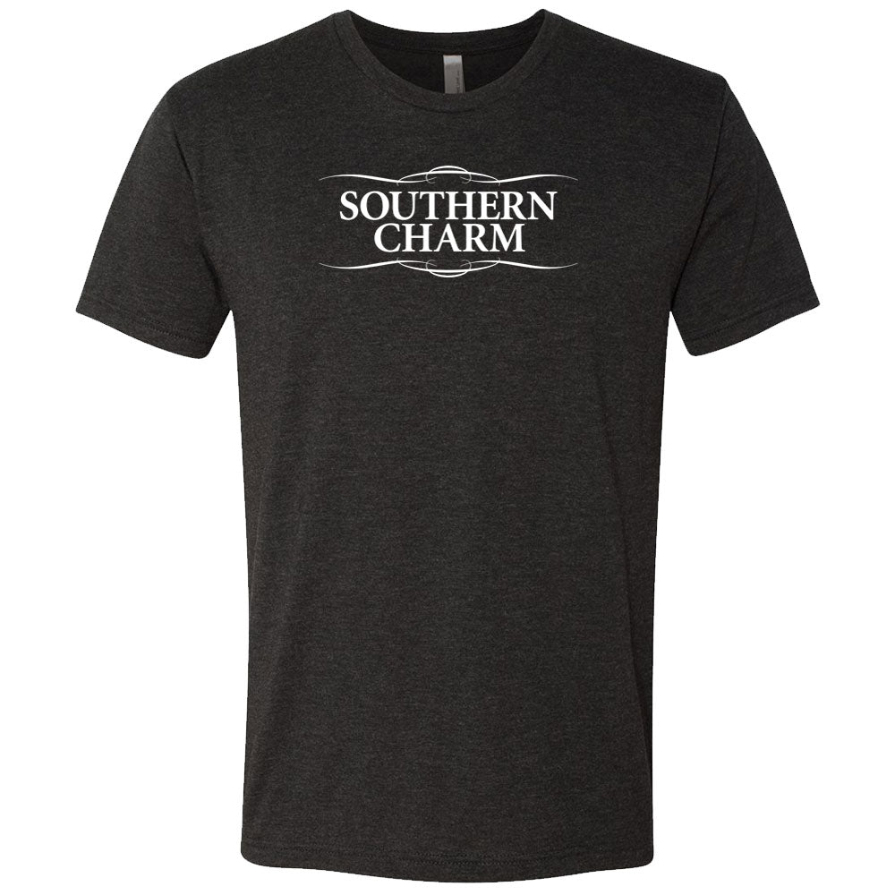 Southern Charm White Logo Men's Tri-Blend Short Sleeve T-Shirt