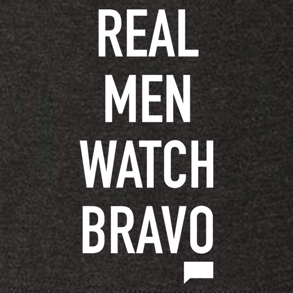 Real Men Watch Bravo Men's Tri-Blend Short Sleeve T-Shirt