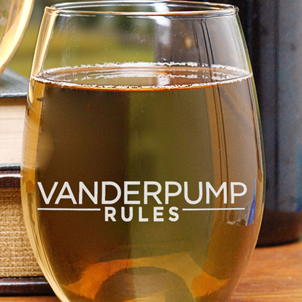 Vanderpump Rules Wine Glasses - Set of 2