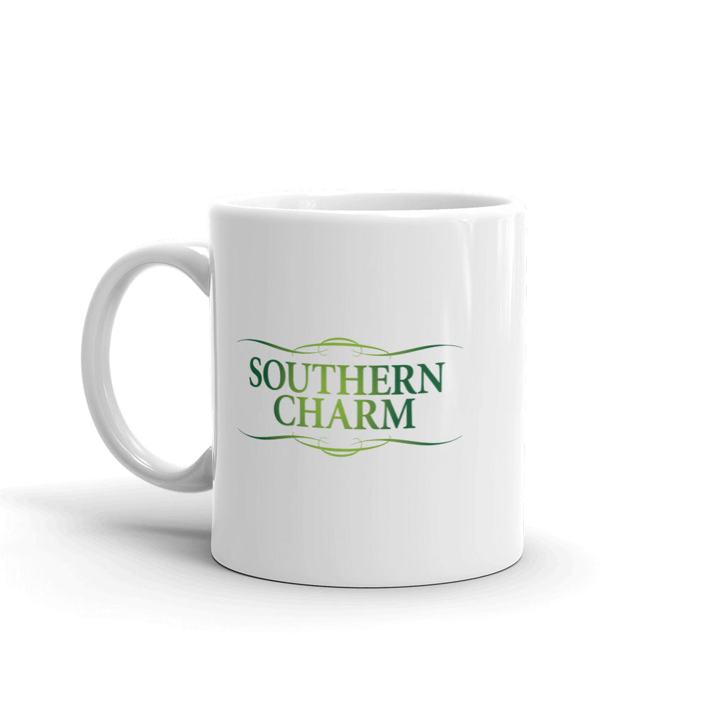 Southern Charm Logo White Mug