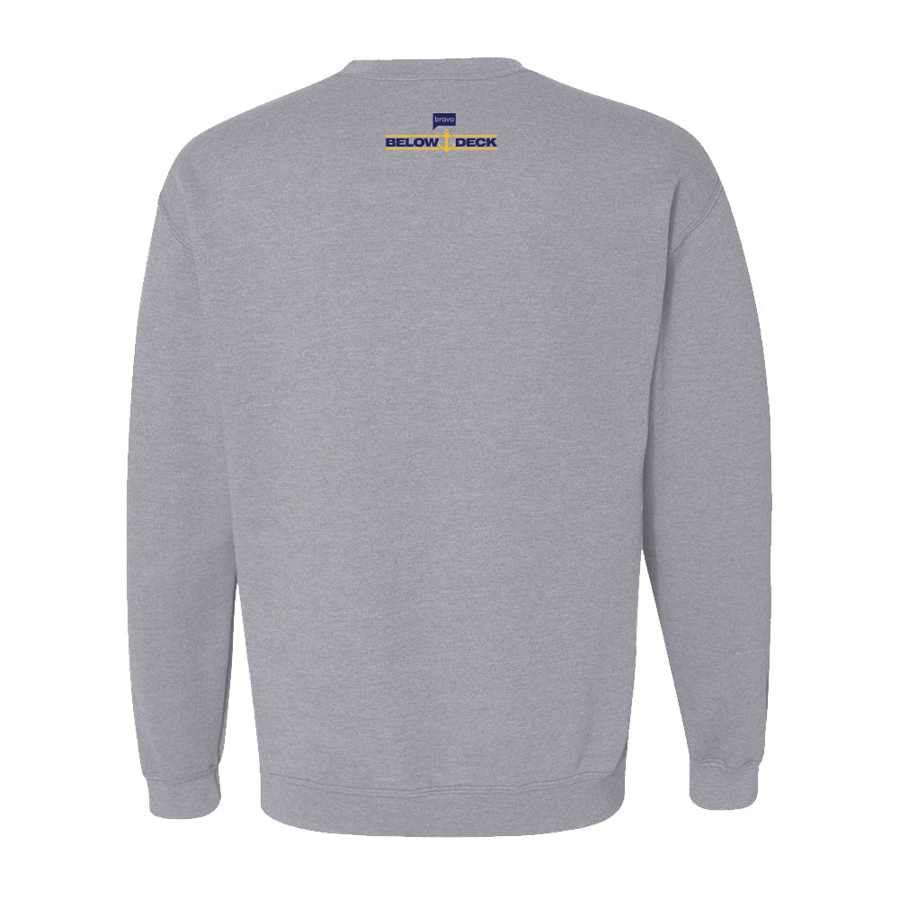 Below Deck Yacht Club Fleece Crewneck Sweatshirt