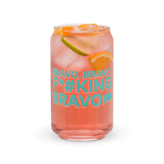 The Real Housewives of Beverly Hills Bravo, Bravo Can Shaped Glass