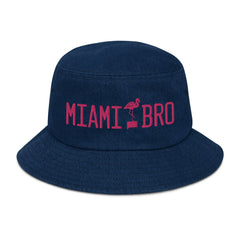 The Real Housewives of Miami Miami Bro Denim Bucket Hat