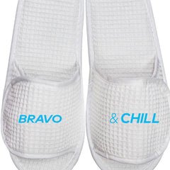 Let's Bravo & Chill Waffle Slipper