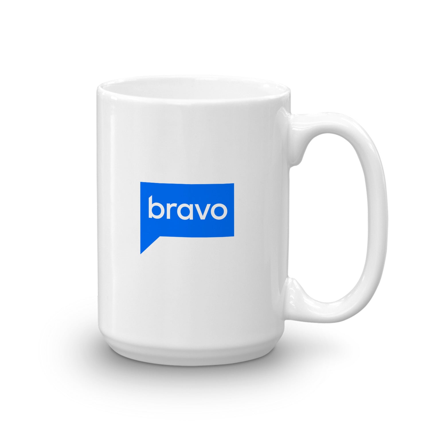 Can't Talk I'm Watching Bravo White Mug