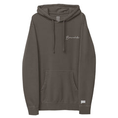 Bravoholic Script Embroidered Hoodie