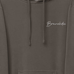 Bravoholic Script Embroidered Hoodie