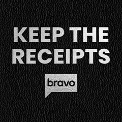 Keep The Receipts Leather Journal