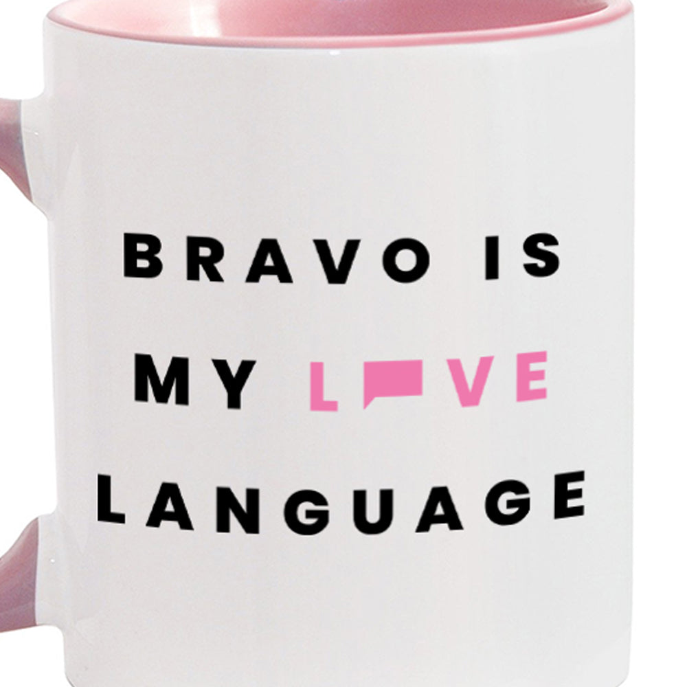 Bravo Is My Love Language Two Tone Mug