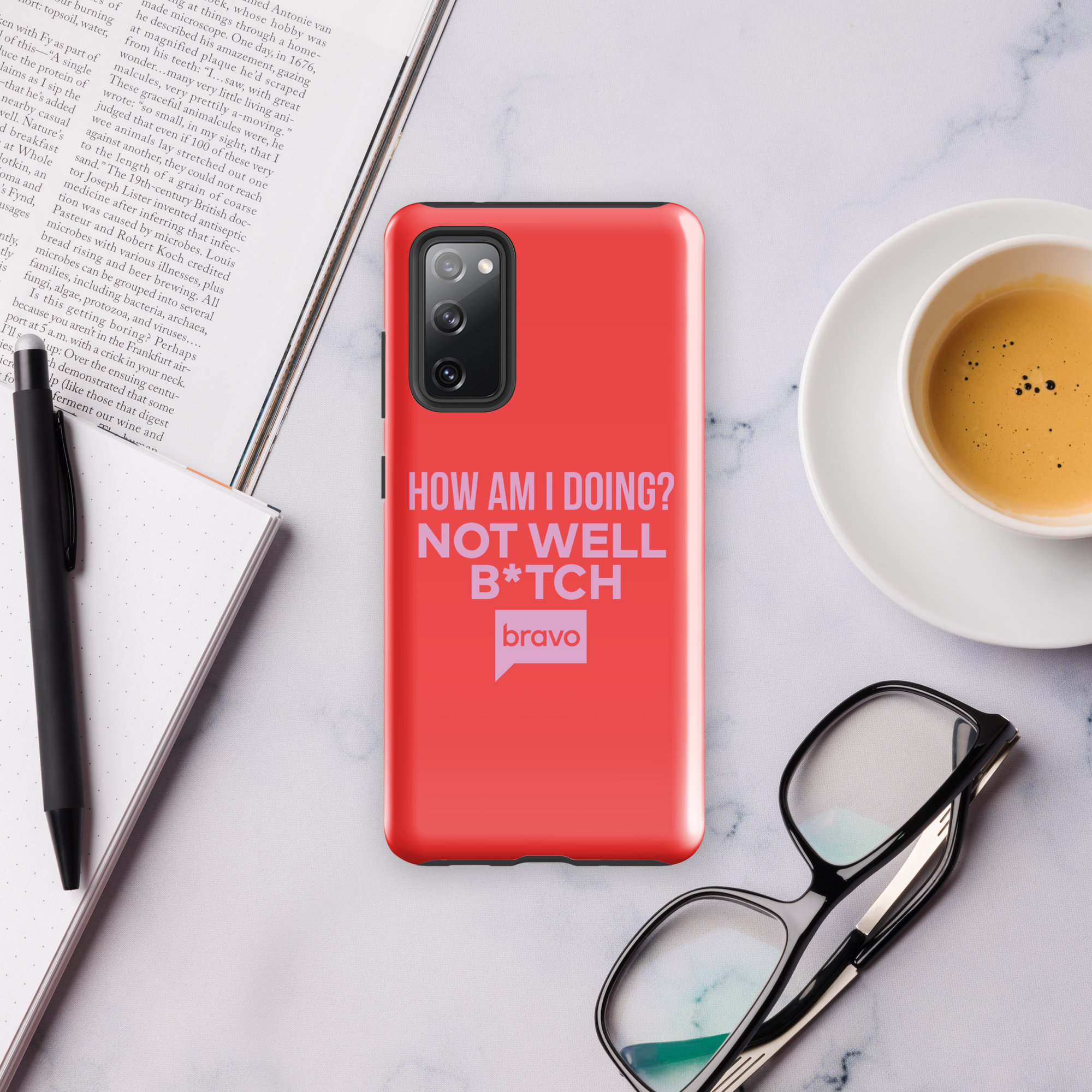 Bravo Gear Not Well B*tch Tough Phone Case - Samsung