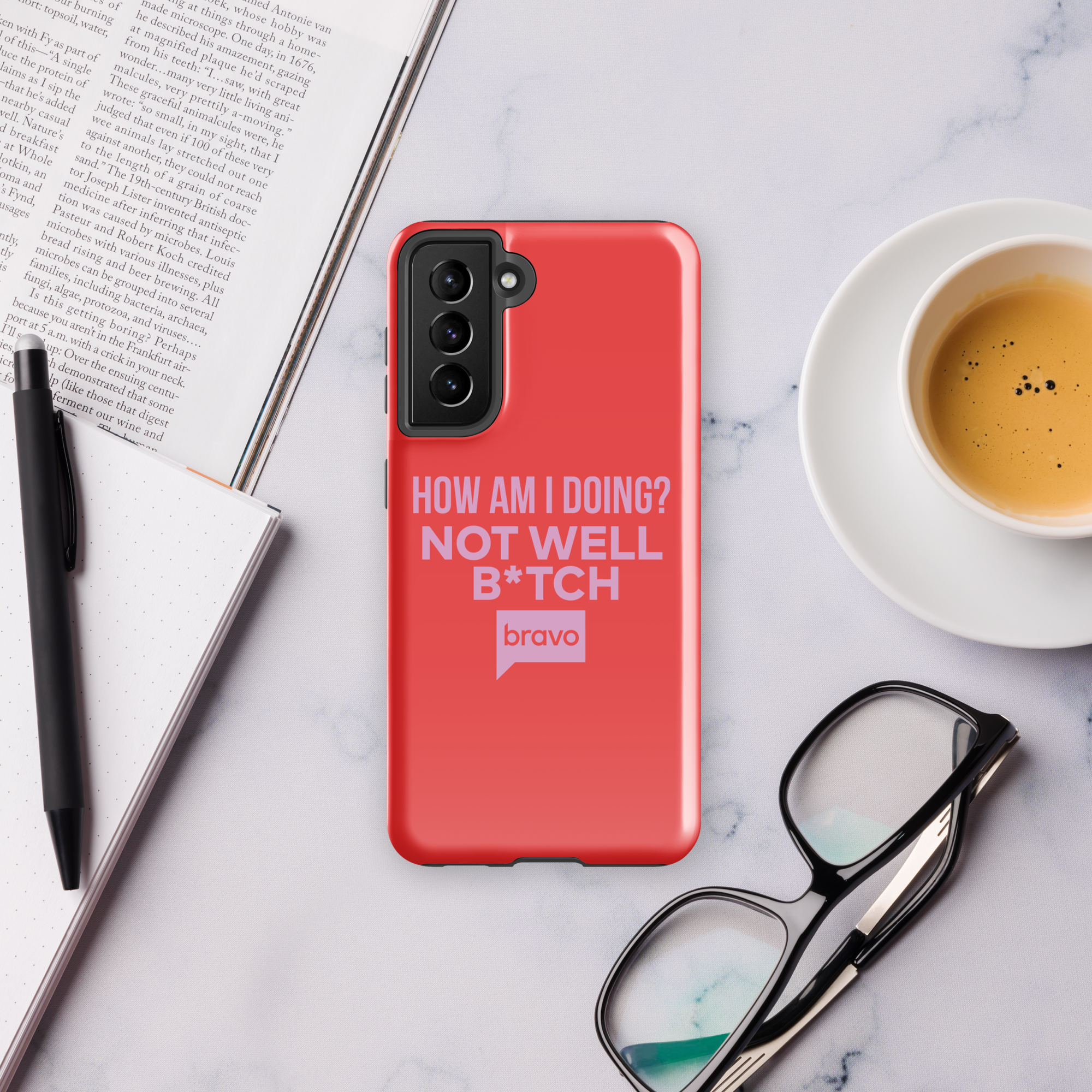 Bravo Gear Not Well B*tch Tough Phone Case - Samsung