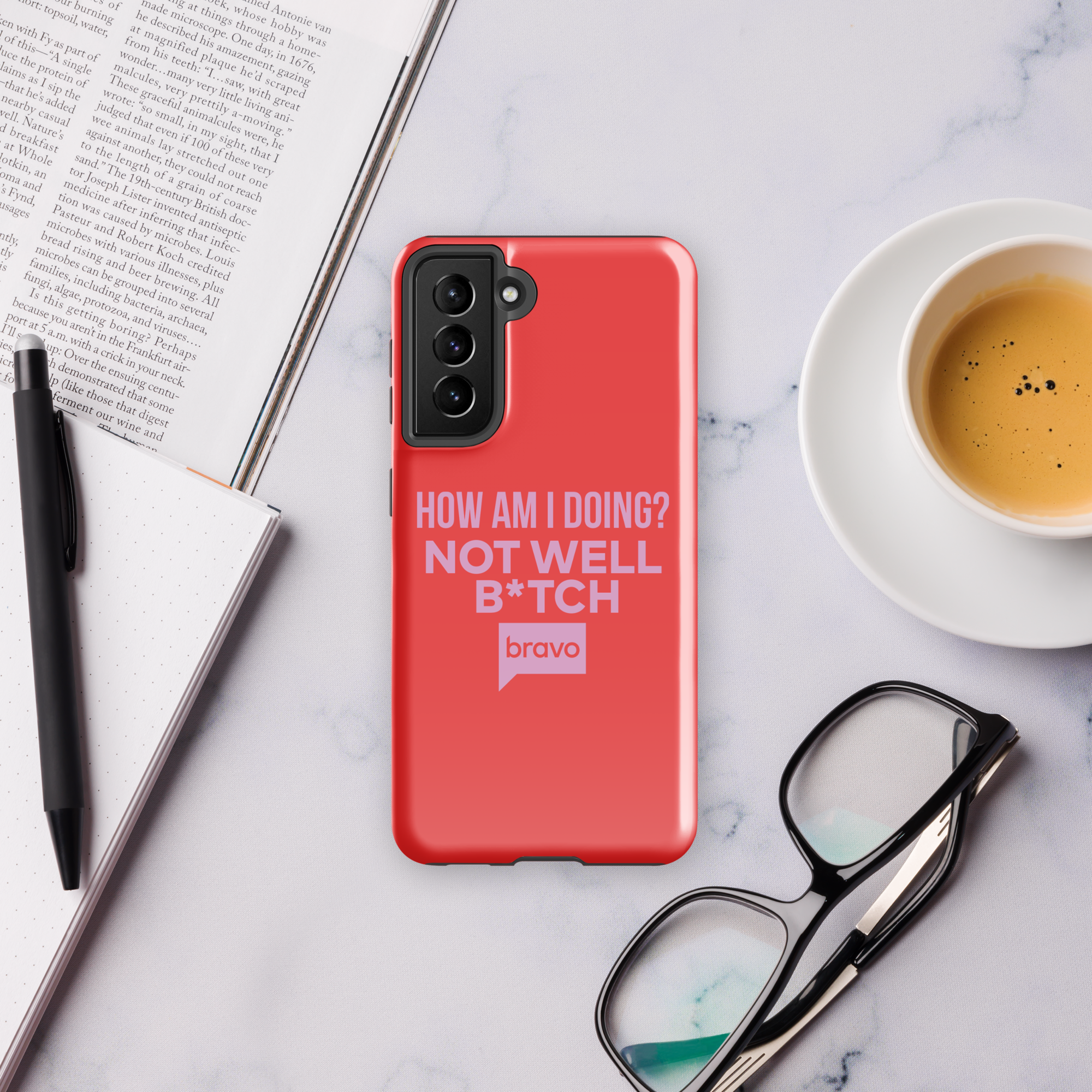 Bravo Gear Not Well B*tch Tough Phone Case - Samsung