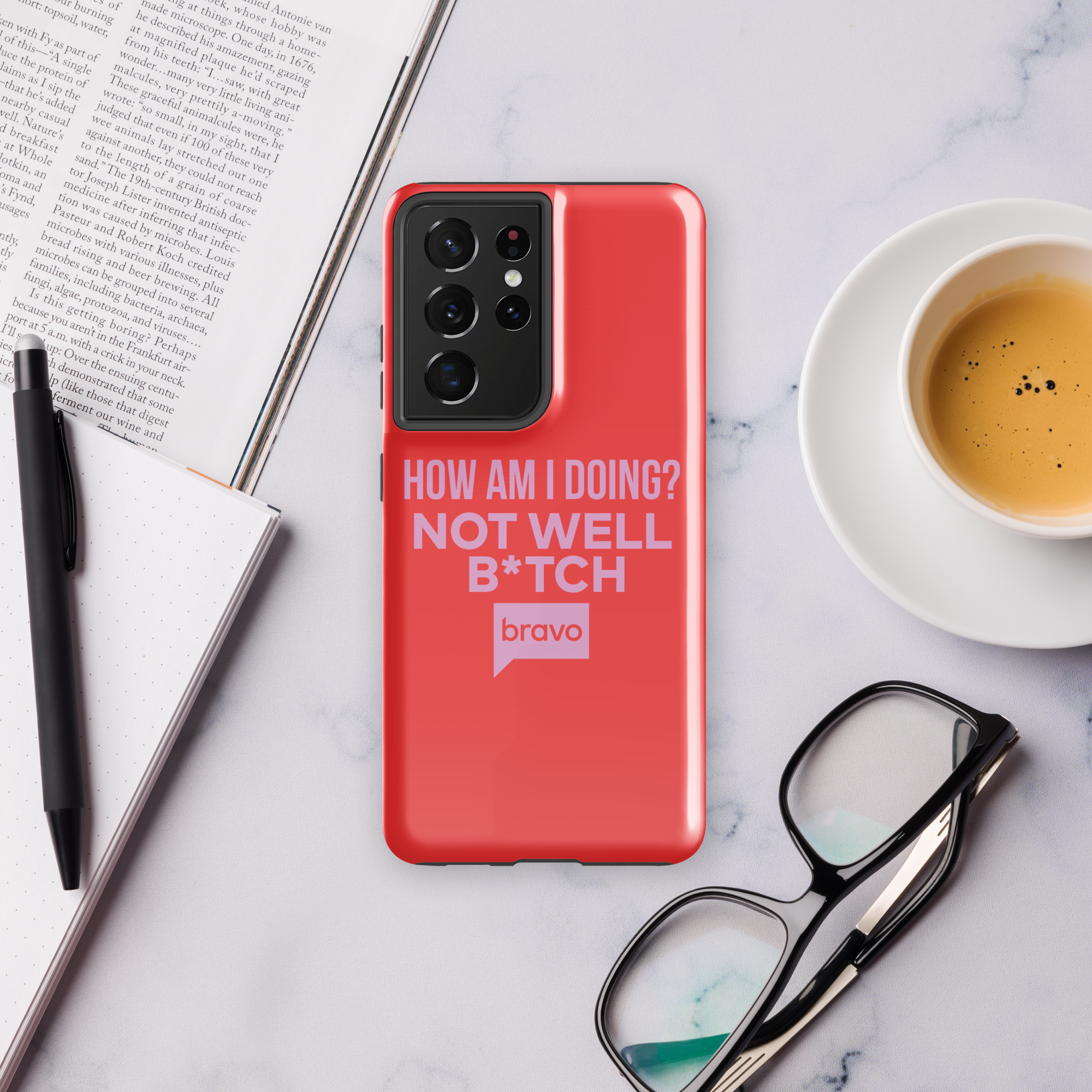 Bravo Gear Not Well B*tch Tough Phone Case - Samsung