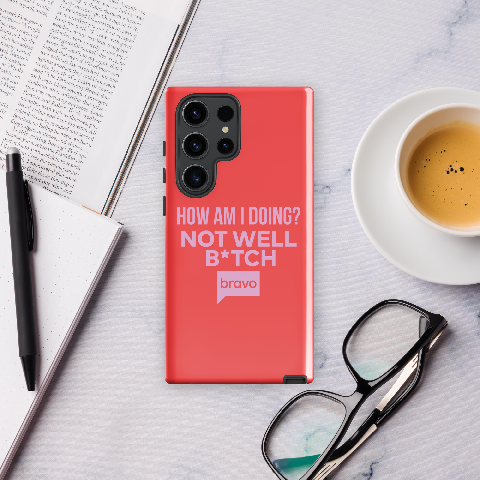 Bravo Gear Not Well B*tch Tough Phone Case - Samsung