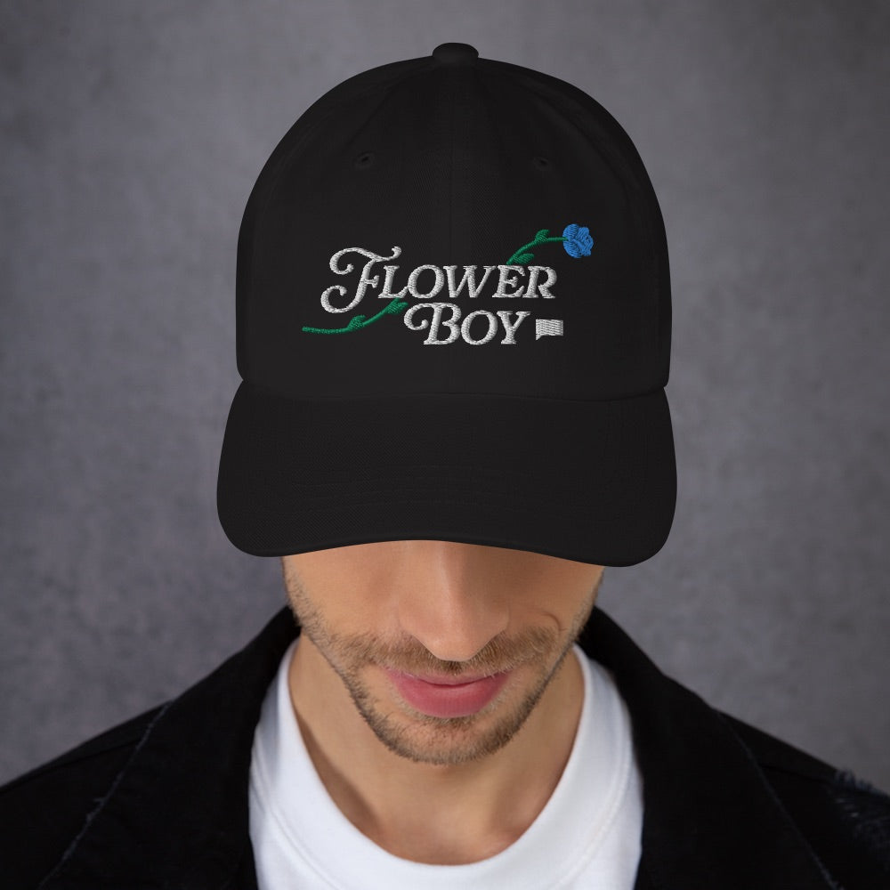 Summer House Flower Boy Embroidered Classic Dad Hat