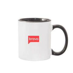 SHHHHH... I'm Watching Bravo Two-Tone Mug