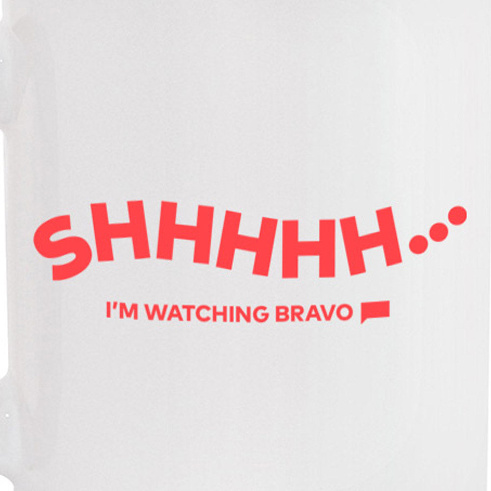 SHHHHH... I'm Watching Bravo Two-Tone Mug