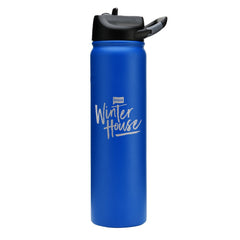 Winter House Logo SIC Water Bottle