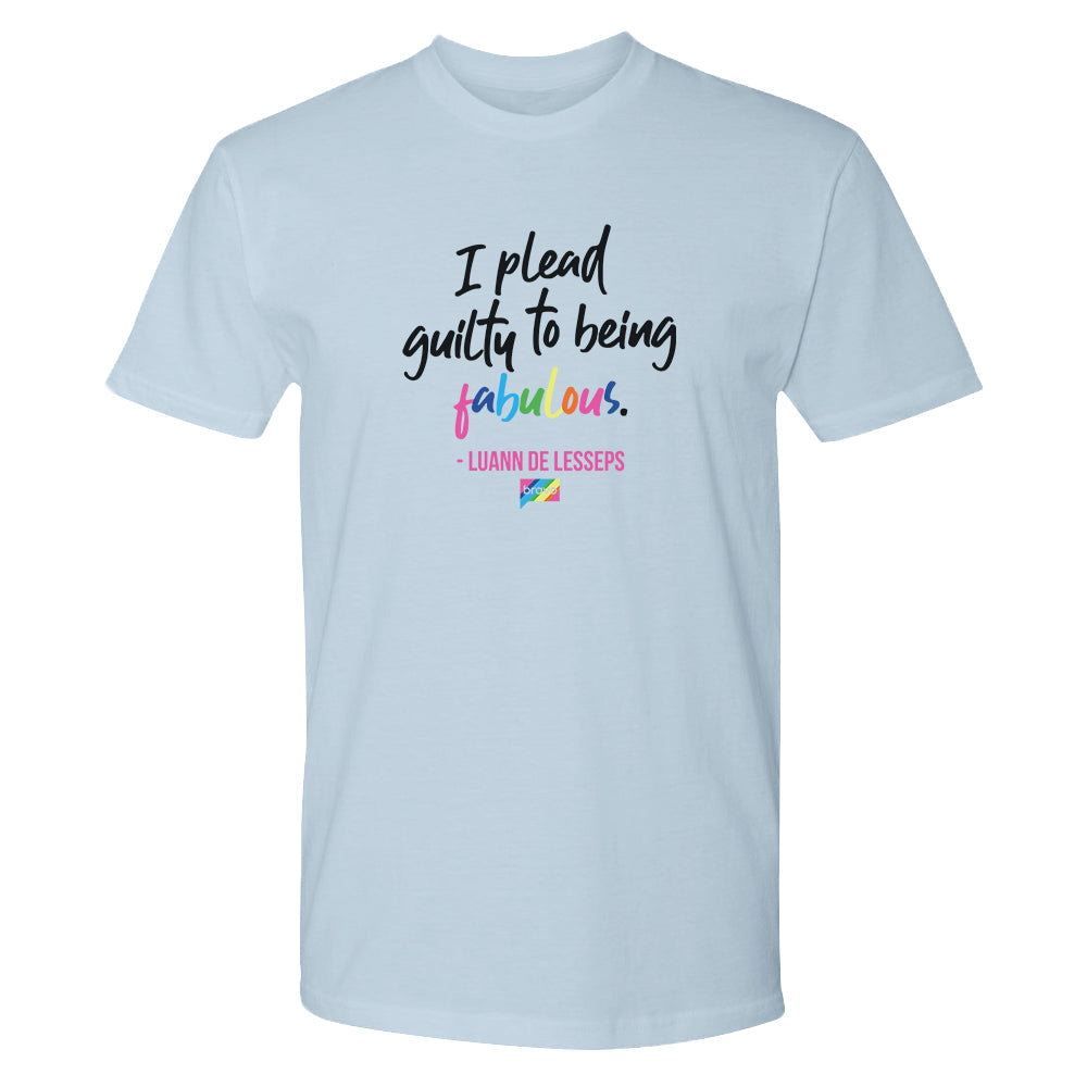 Plead Guilty to Being Fabulous Adult T-Shirt