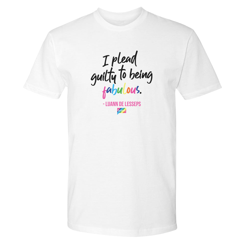 Plead Guilty to Being Fabulous Adult T-Shirt