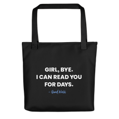 Married to Medicine Girl Bye Premium Tote Bag