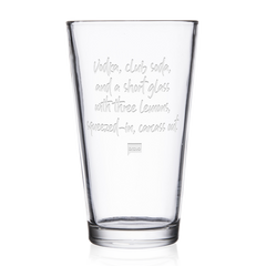 The Real Housewives of Beverly Hills Drink Order Laser Engraved Pint Glass