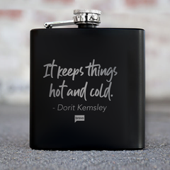 The Real Housewives of Beverly Hills It Keeps Things Hot AND Cold Laser Engraved Flask