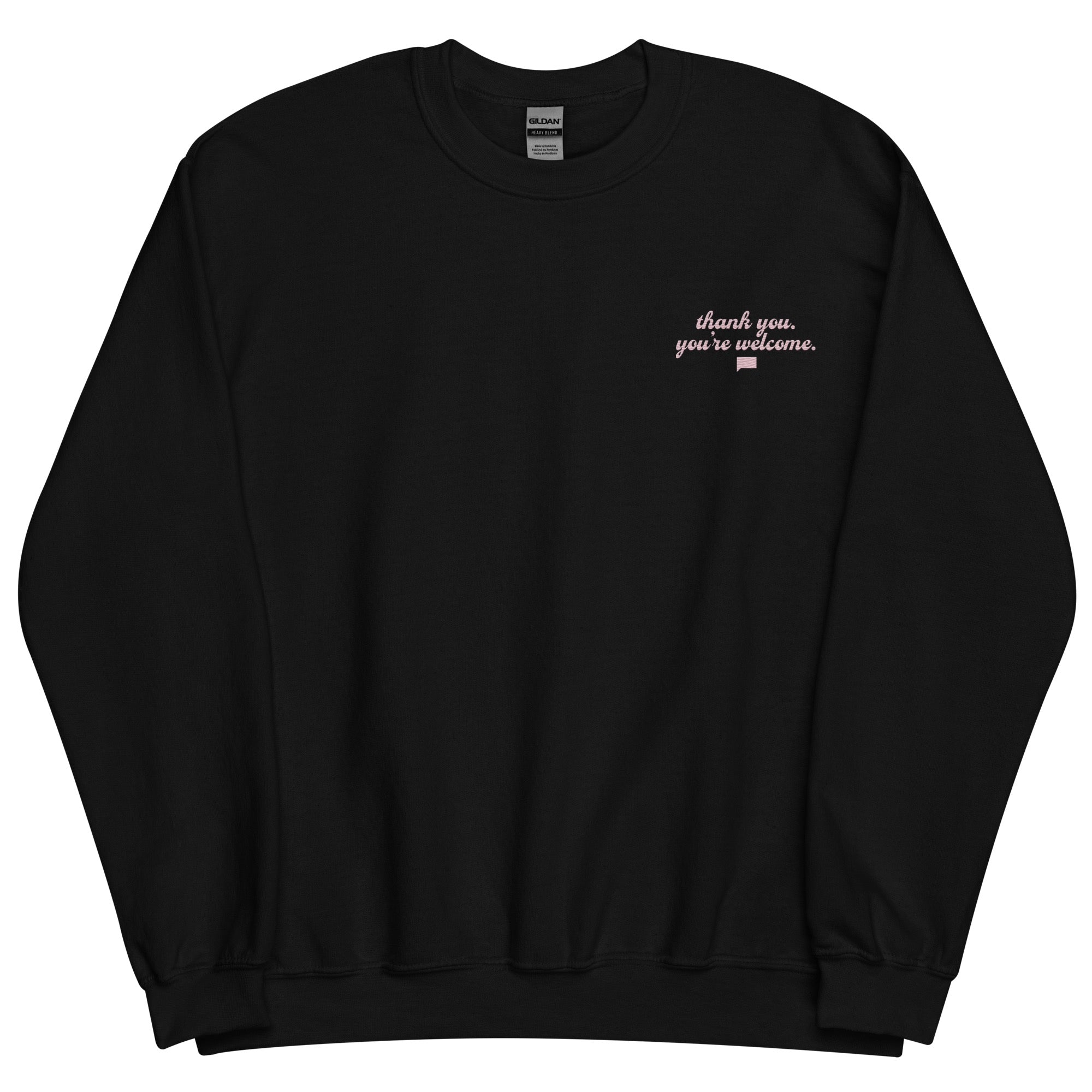 The Real Housewives of Beverly Hills Thank You, You're Welcome Embroidered Crewneck