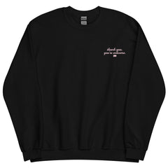 The Real Housewives of Beverly Hills Thank You, You're Welcome Embroidered Crewneck