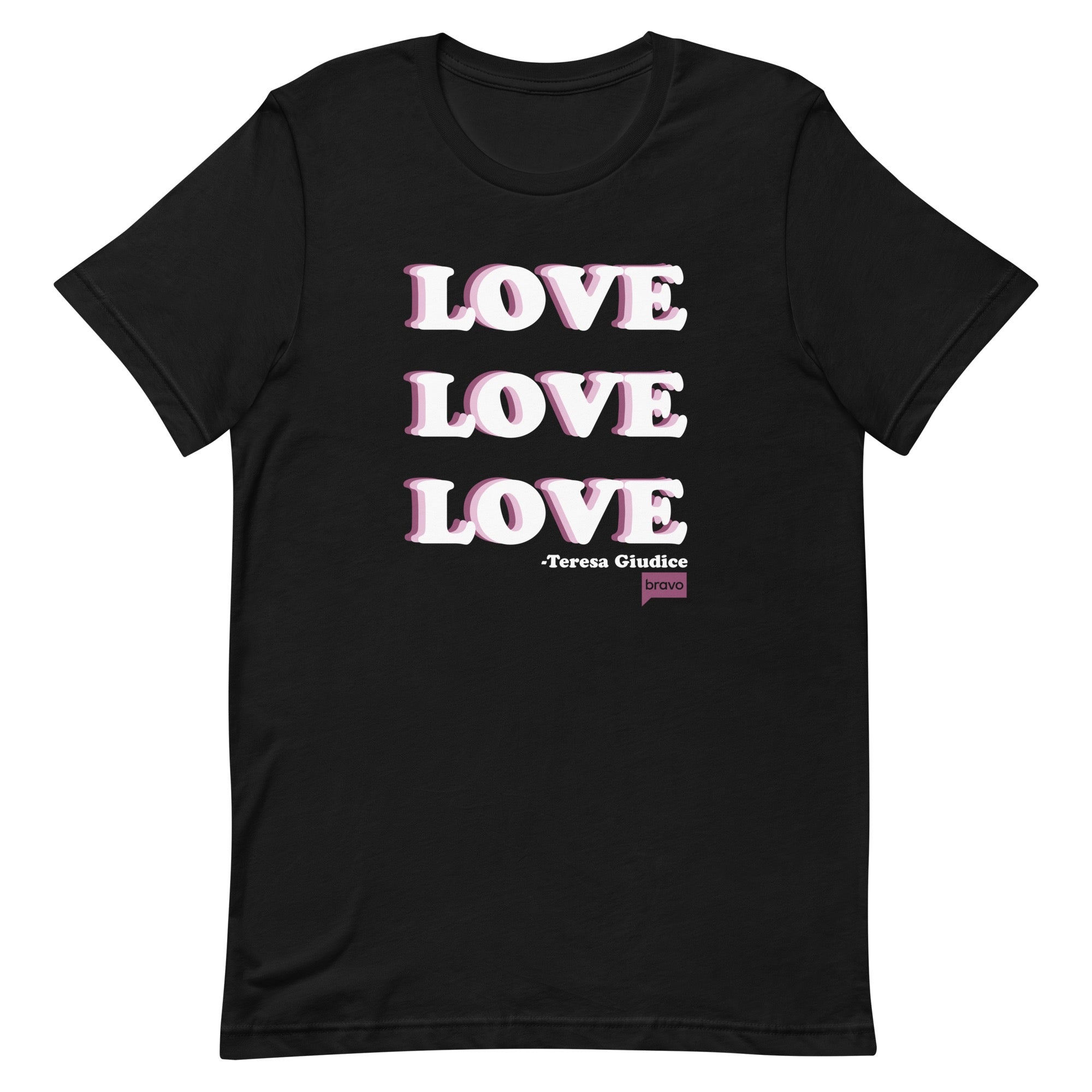 The Real Housewives of New Jersey Love Adult Short Sleeve T-Shirt