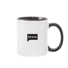 The Real Housewives Museum Logo Two-Tone Mug