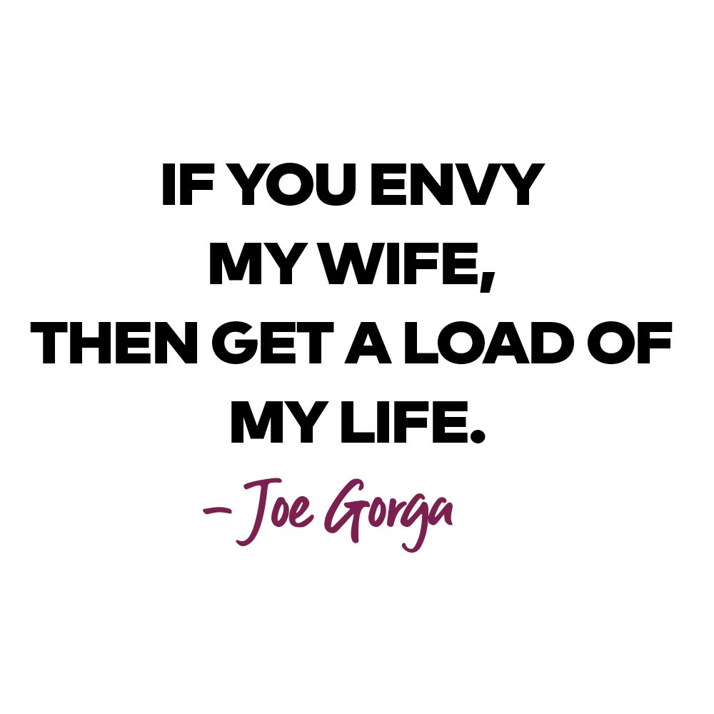 The Real Housewives of New Jersey Joe Gorga Tagline Two-Tone Mug