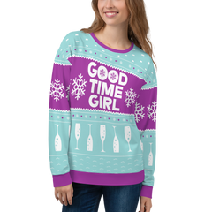 The Real Housewives of Salt Lake City Good Time Girl Holiday Sweatshirt