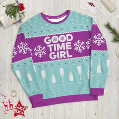 The Real Housewives of Salt Lake City Good Time Girl Holiday Sweatshirt