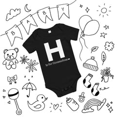 Bravo H is for Housewives Baby Bodysuit