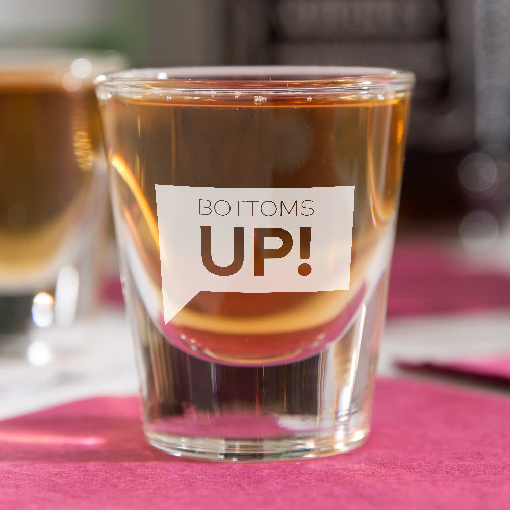 The Real Housewives of Beverly Hills Bottoms Up! Shot Glass