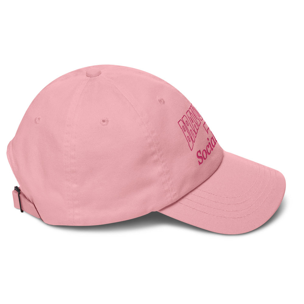 Bravoholic Social Club Embroidered Dad Hat