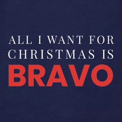 Bravo All I Want for Christmas Fleece Crew Sweatshirt