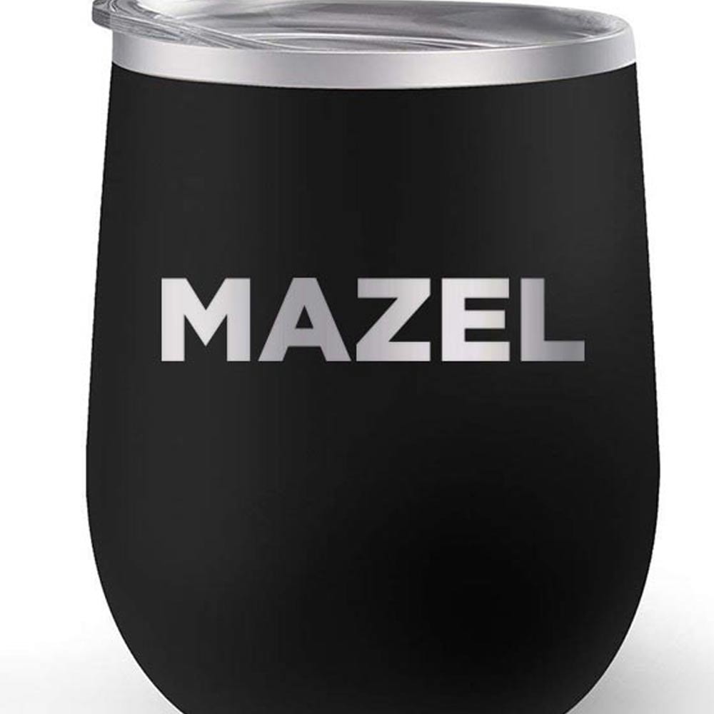 Watch What Happens Live Mazel 12 oz Stainless Steel Wine Tumbler