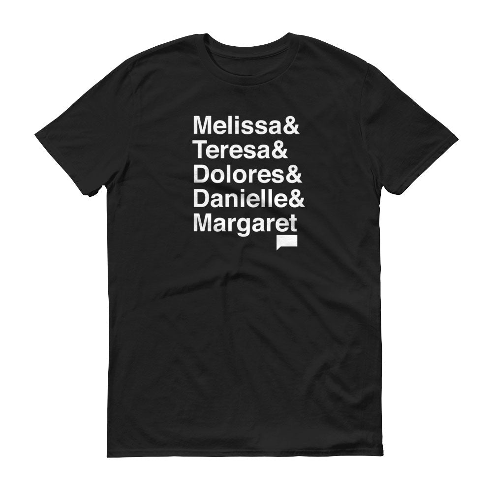 The Real Housewives of New Jersey Names Men's Short Sleeve T-Shirt