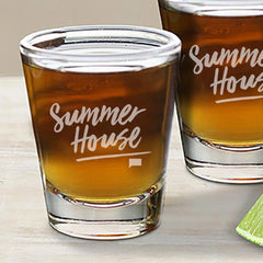 Summer House Logo Shot Glasses - Set of 2