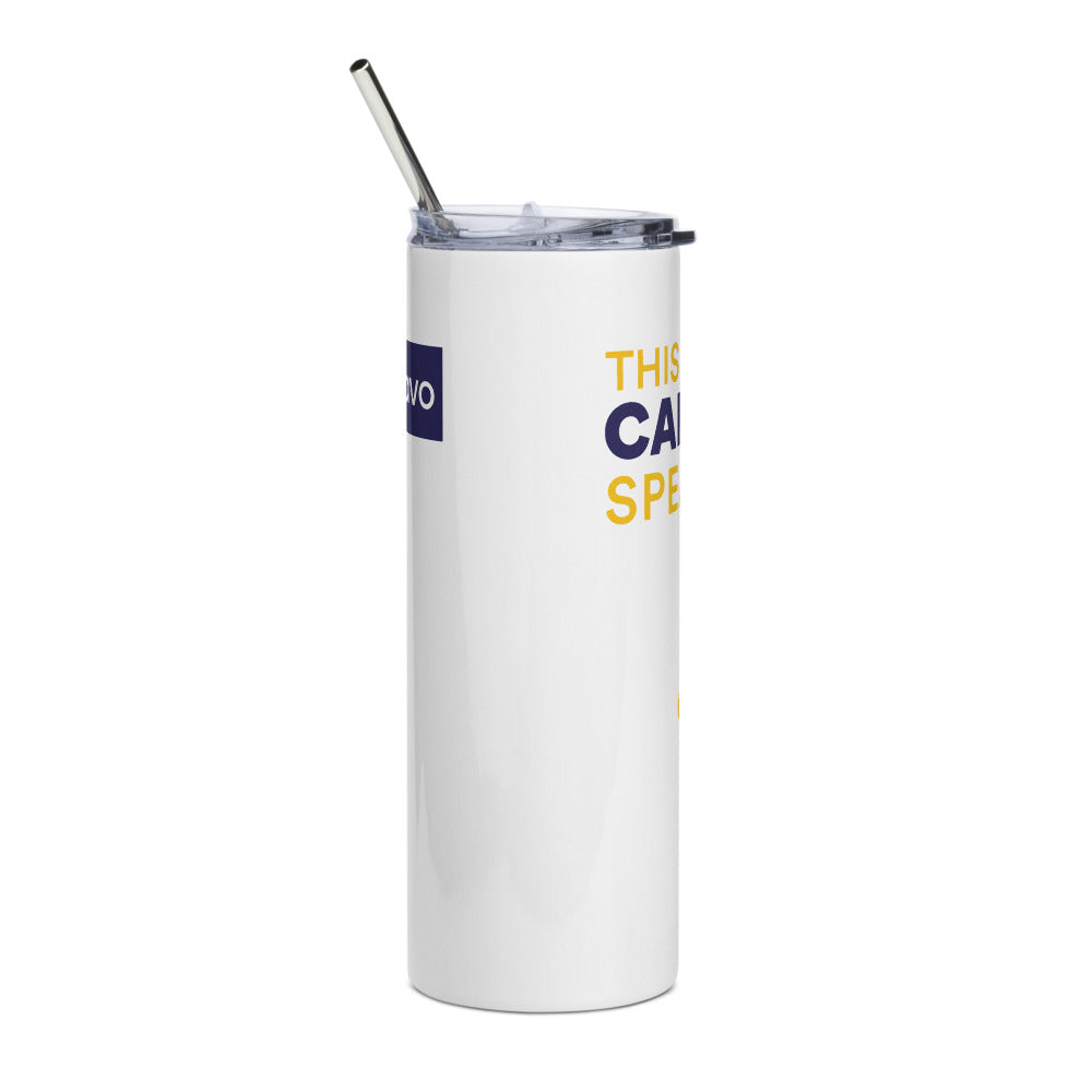 Below Deck This Is Your Captain Speaking Stainless Steel Tumbler