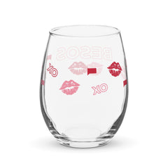 The Real Housewives of Salt Lake City Besos Stemless Wine Glass