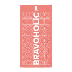 Bravoholic Repeat Beach Towel