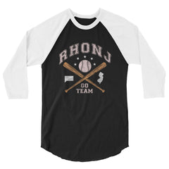 The Real Housewives of New Jersey Baseball Logo Raglan