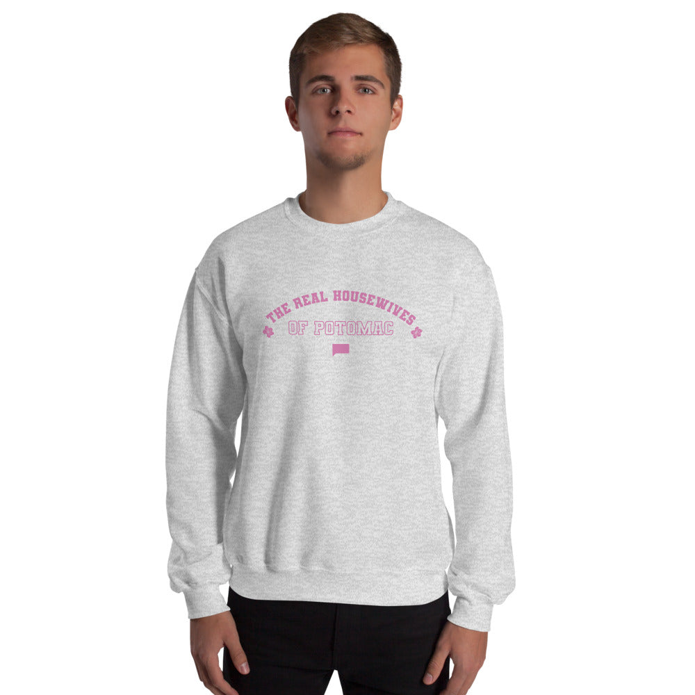 The Real Housewives of Potomac Varsity Crewneck