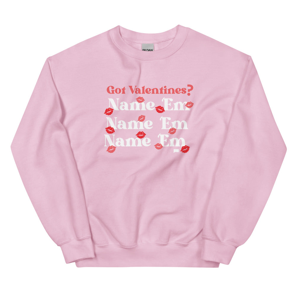 The Real Housewives of Beverly Hills Valentine's Name 'Em Crewneck