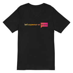 Lets Summer At Bravo V-Neck T-Shirt