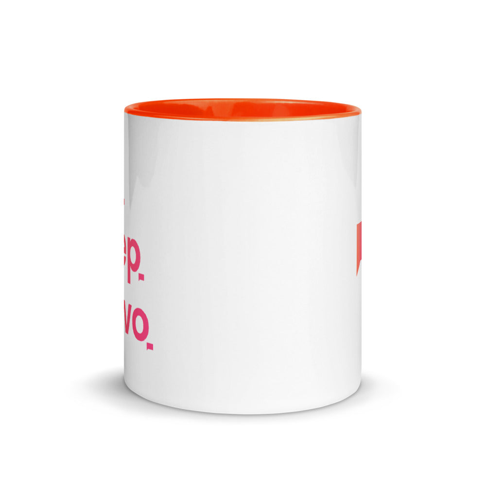 Eat. Sleep. Bravo Two-Tone Mug