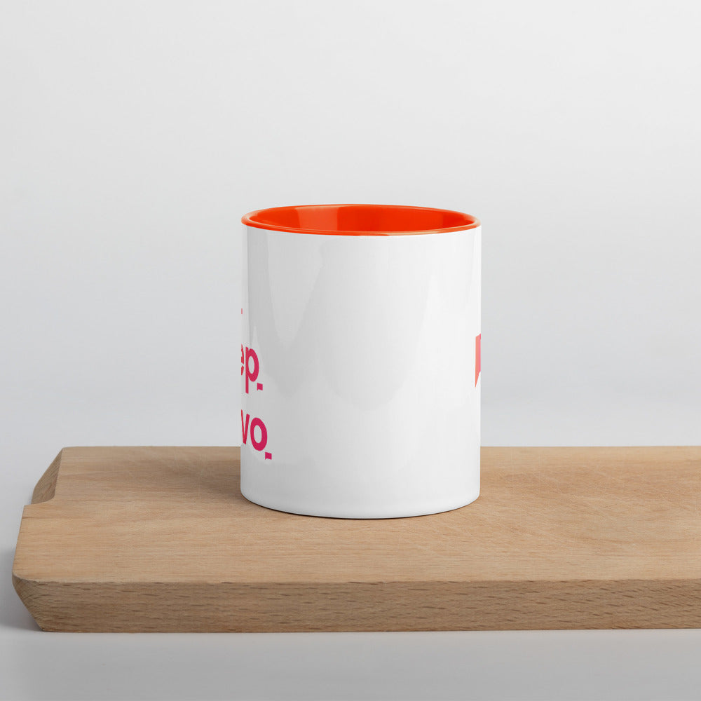 Eat. Sleep. Bravo Two-Tone Mug